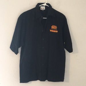 Disney mens star wars weekend button down shirt s